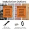 Signmission Private Please Knock Before Entering OSHA Warning Sign, Plastic, 10in W x 14in L, 2PK OS-2PACK-WS-P-1014-V-13459 - alternate 3